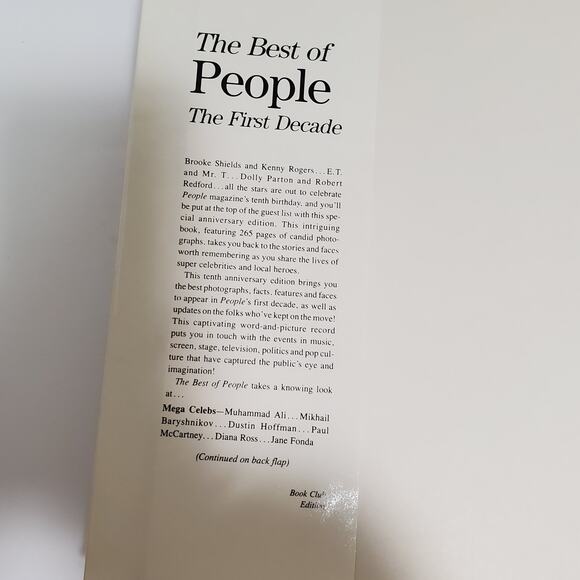 Vintage The Best of People: The First Decade Hardcover January 1, 1984 History - Picture 4 of 16